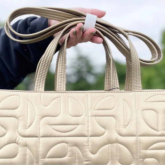 NWT Gold Telfar x Moose Knuckles Medium Bag - Picture 7 of 13